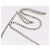Borsa a tracolla PRADA Robot Chain Saffiano Nero Argento Auth SW2638SM - vista 14