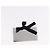 Borsa a tracolla PRADA Robot Chain Saffiano Nero Argento Auth SW2638SM - vista 32
