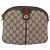 Borsa GUCCI GG Supreme Web Sherry Line in PVC Beige Oro 904 02 047 Auth BA14476 D'oro - vista 13