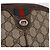 Borsa GUCCI GG Supreme Web Sherry Line in PVC Beige Oro 904 02 047 Auth BA14476 D'oro - vista 19