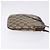 Borsa GUCCI GG Supreme Web Sherry Line in PVC Beige Oro 904 02 047 Auth BA14476 D'oro - vista 3
