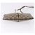 Borsa GUCCI GG Supreme Web Sherry Line in PVC Beige Oro 904 02 047 Auth BA14476 D'oro - vista 6