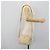 Borsa a Spalla SAINT LAURENT in Pelle Avorio Oro Auth 192290 D'oro Crudo - vista 22