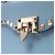 Valentino Garavani Borsa 2Way Rockstud Valentino in blu Beige - vista 8