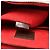 Borsa 2Way Louis Vuitton Bergamo PM Damier Ebene Marrone N41167 Rosso - vista 9