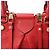 Borsa Louis Vuitton Mazarine PM Monogram Empreinte Rossa M50638 Rosso - vista 6