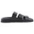 Hermès Sandali Cypre in pelle HERMES, Nero, Taglia 38.5 EU