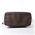 Borsa a tracolla Louis Vuitton Neverfull GM Damier Ebene Marrone N51106 Rosso - vista 7