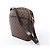 Borsa a tracolla Louis Vuitton Ipanema GM Damier Ebene marrone N51292 Rosso - vista 2