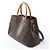 Borsa 2Way Louis Vuitton Montaigne MM in Monogram Canvas marrone M41056 Bordò - vista 4