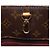 Borsa 2Way Louis Vuitton Montaigne MM in Monogram Canvas marrone M41056 Bordò - vista 9