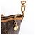 Borsa 2Way Louis Vuitton Palermo PM Monogram Marrone M40145 - vista 10