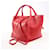 Céline CELINE Big Bag Small Leather 2way Handbag in rosso - vista 3