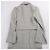 Abrigo de lana de doble cara Helmut Lang Gris, Talla XS - vista 8