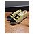 Chanel Metallic-Gewebe Espadrilles Goldbeige Schwarz - Ansicht 11