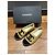 Chanel Metallic-Gewebe Espadrilles Goldbeige Schwarz - Ansicht 6