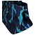 Borsa Tote Prada Camouflage Canapa M a tracolla Blu - vista 9
