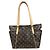 Borsa Tote Louis Vuitton Totally PM Monogram Marrone Multicolore Monogramma - vista 3