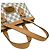 Louis Vuitton Hampstead PM Damier Azur Schultertasche Schwarz Weiß Mehrfarben - Ansicht 16