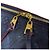 Borsa a Spalla Louis Vuitton Pontu PM Monogram Empreinte Rosso Multicolore Blu navy - vista 9