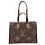Borsa a tracolla Louis Vuitton OnTheGo MM Giant Monogram Marrone Monogramma
