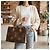Borsa a tracolla Louis Vuitton OnTheGo MM Giant Monogram Marrone Monogramma - vista 11