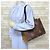 Borsa a tracolla Louis Vuitton OnTheGo MM Giant Monogram Marrone Monogramma - vista 2