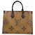 Borsa a tracolla Louis Vuitton OnTheGo MM Giant Monogram Marrone Monogramma - vista 3