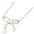 Tiffany & Co Collana Tiffany Bow Ribbon Argento - vista 2