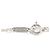 Tiffany & Co Collana Tiffany Bow Ribbon Argento - vista 4