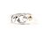 Anello Hook & Eye Band Tiffany & Co. Argento D'oro