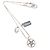 Collana in argento Christian Dior - vista 2