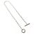 Collar de cadena de bolas GUCCI 602736 J8400 8106 Plata - vista 3