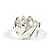 Tiffany & Co. Love & Kiss Ring Silber