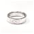 Ring Hermès Anello HERMES Eclipse Ruban Argento  - vista 2