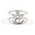 Anello largo Interlocking G GUCCI Argento