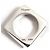 Anello a fascia in argento sterling Salvatore Ferragamo - vista 5