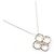 Tiffany & Co Collana Tiffany Quadrofolio Elsa Peretti Argento - vista 2