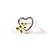 Tiffany & Co Tiffany Heart Ribbon Ring Silber Golden