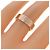 Anello Love di Cartier in oro rosa 18K - vista 4