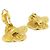 Orecchini a clip dorati Chanel D'oro - vista 3