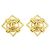 Orecchini a clip dorati Chanel D'oro