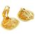 Orecchini a clip dorati Chanel D'oro - vista 3