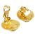 Orecchini a clip dorati Chanel D'oro - vista 3