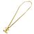Collana Chanel color oro D'oro - vista 2