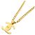 Collana Chanel color oro D'oro - vista 3