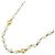 Collana di perle artificiali oro e bianco Chanel D'oro