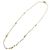 Collana di perle artificiali oro e bianco Chanel D'oro - vista 2