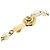 Collana di perle artificiali oro e bianco Chanel D'oro - vista 6