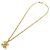 Collana Chanel dorata con pendente D'oro - vista 2